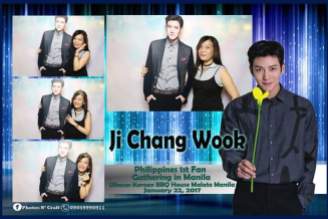Ji Chang Wook Philippines 1st Fan Gathering in Manila Photo Booth